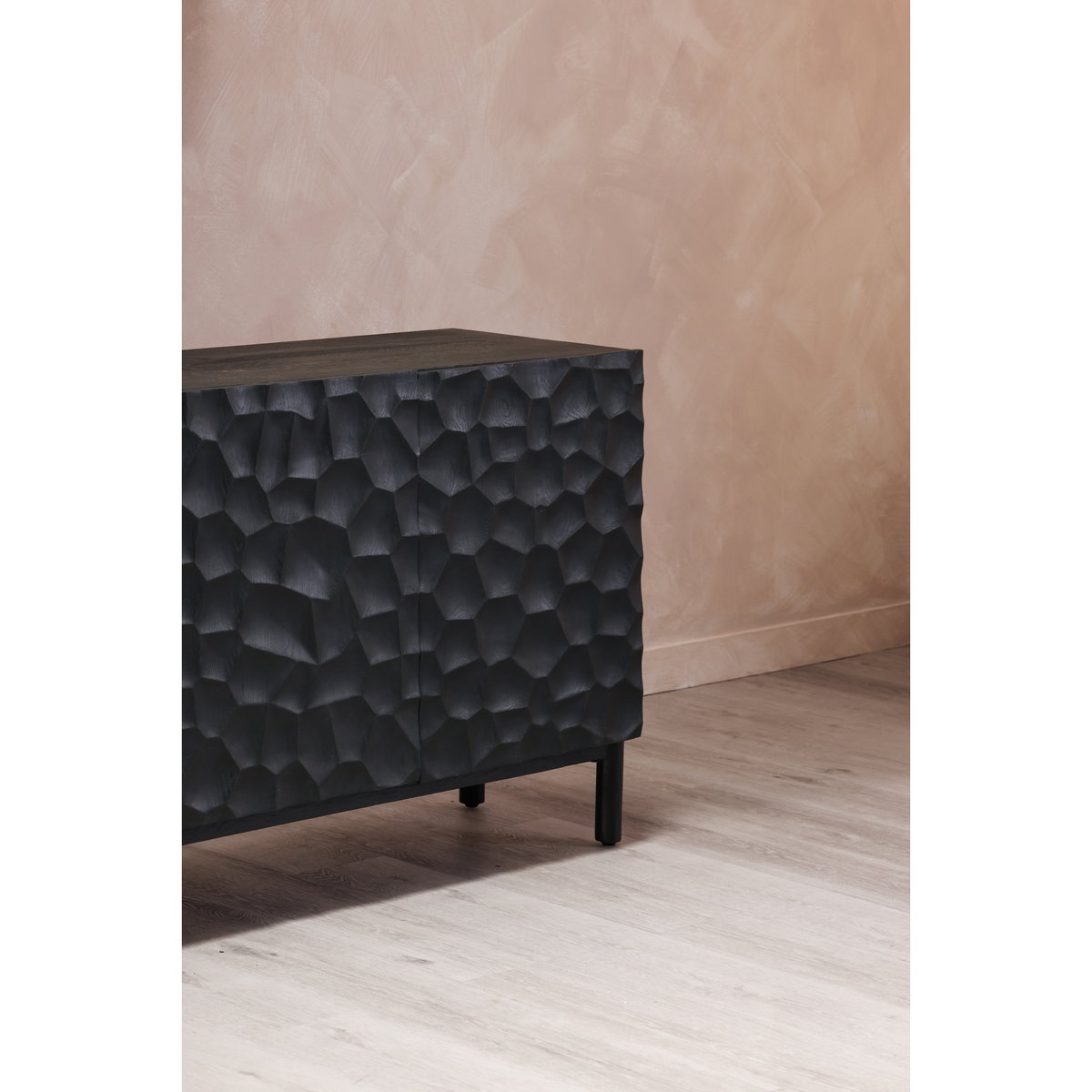 Misaki Sideboard Black, Cabinets & Sideboard by Moe's Home, 71" width x 31.5" height x 17.75" depth View 10