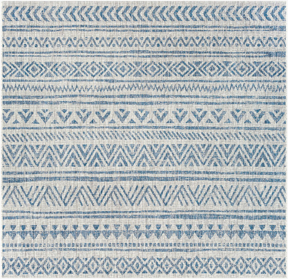 Eagean Machine Woven Rug, by Surya, 7'10.49" length x 7'10.49" width