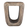 Loophole Bleached Wash Accent Stool, Ottoman by Uttermost, 16" width x 18" height x 14" depth thumbnail 5