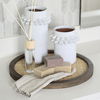 Farmhampton Large Gray Spoked Ceramic Vase thumbnail 4