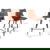 Alibi Counter Stool Brown - Set Of Two thumbnail 11