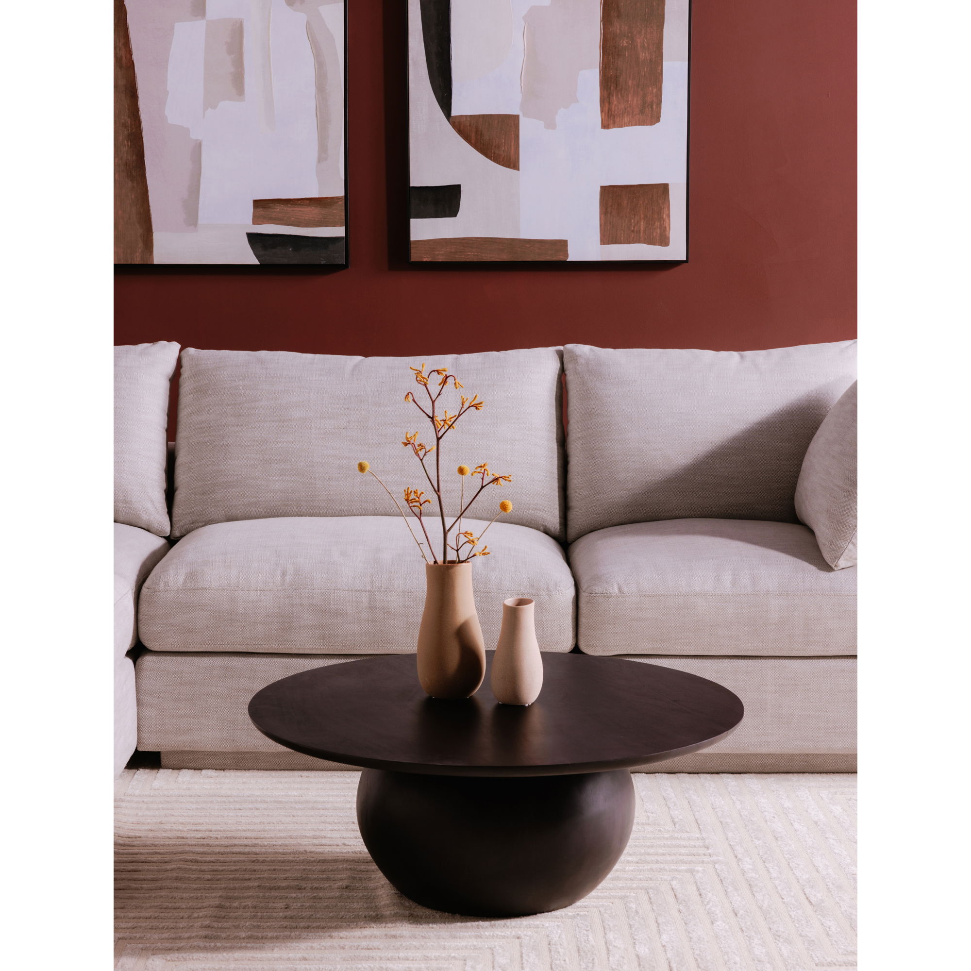 Bradbury Coffee Table Black large image 