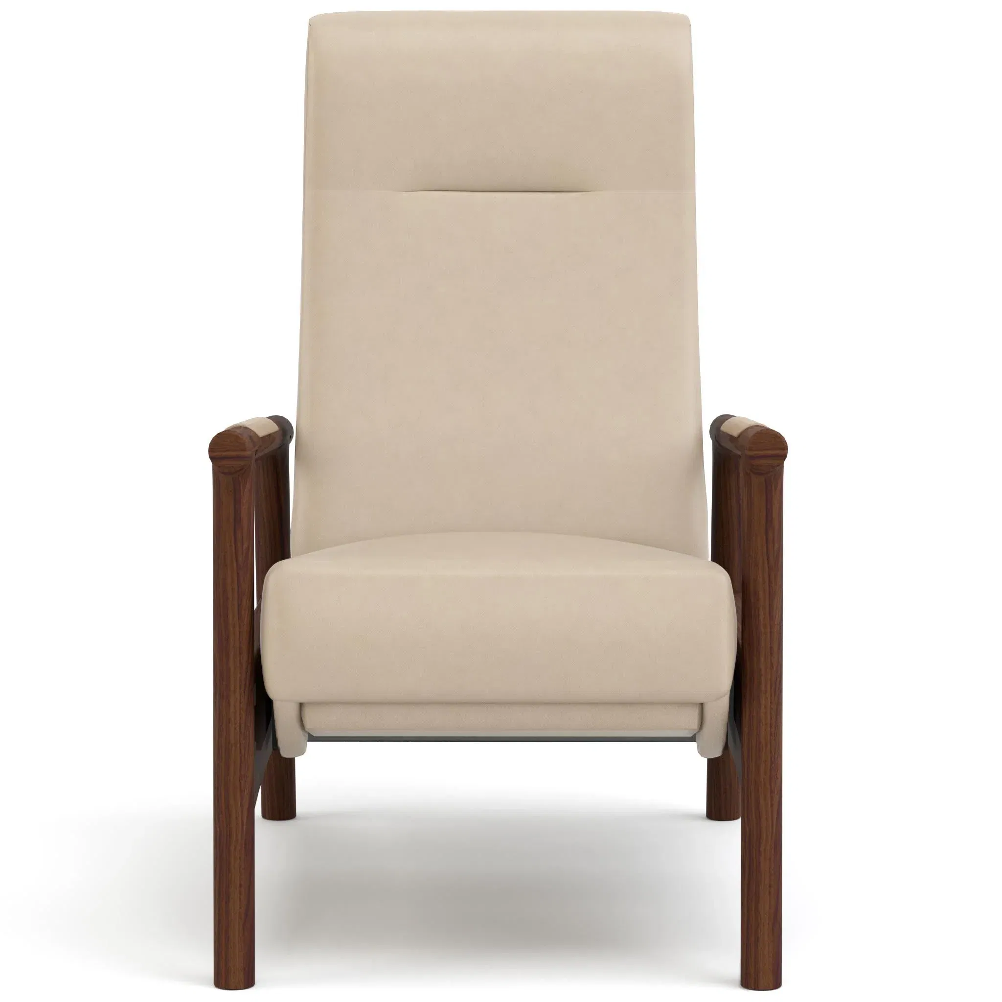 Walnut Grove Recliner  - Morganton Flax, by Stickley, 26.5" width x 43" height x 38" depth View 4