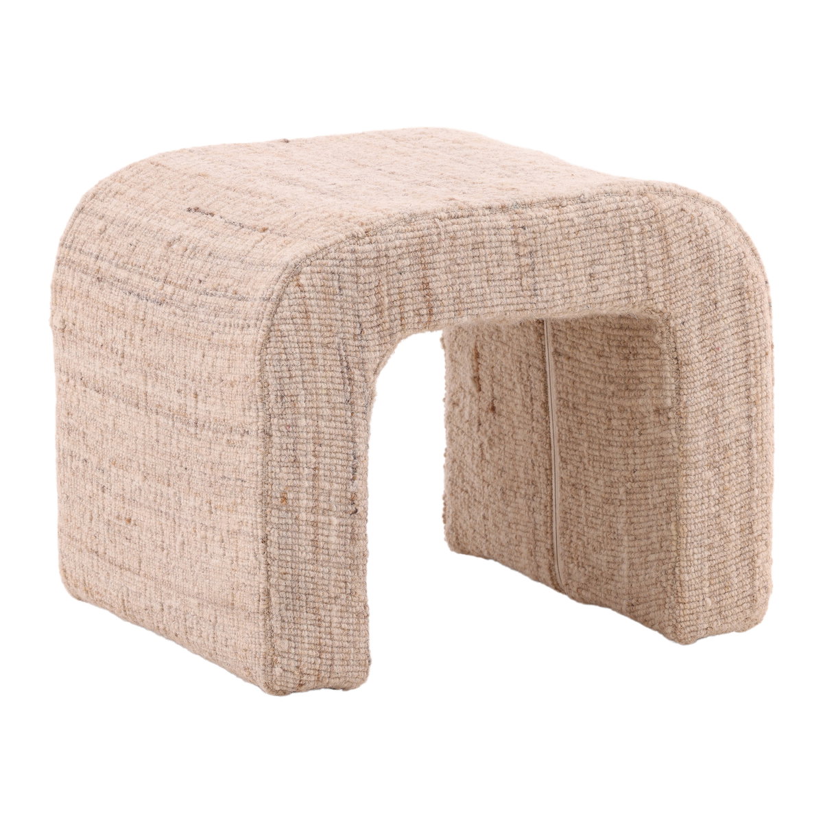 Yaelle Stool Beige, Counter & Bar Stool by Dovetail, 18.2" width x 15" height x 16" depth View 1
