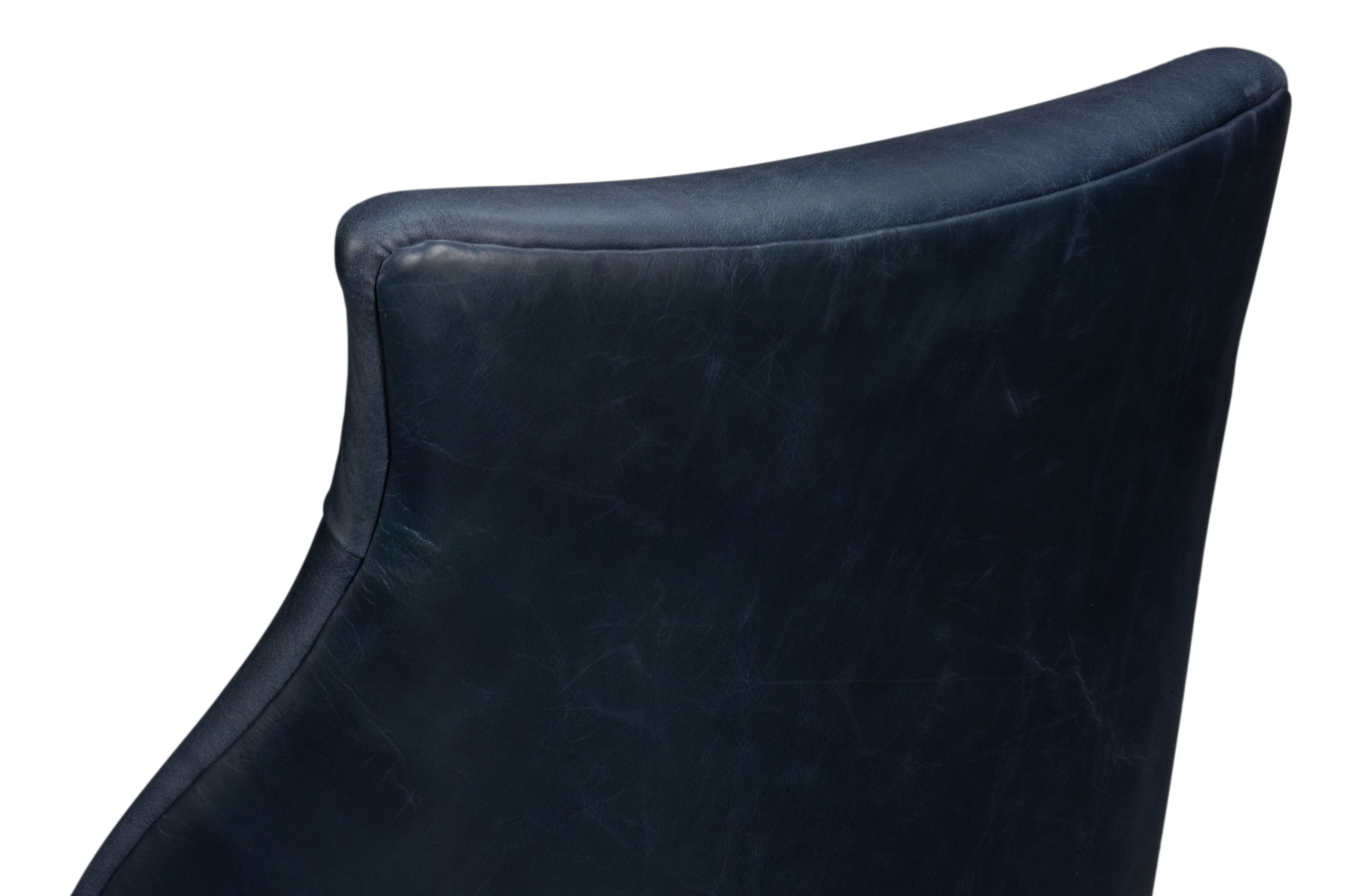 Jefferson Distilled Leather Dining Chair large image 