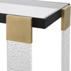 Bendena Modern Side Table, Side & End Table by Uttermost, 25" width x 24" height x 15.5" depth thumbnail 7