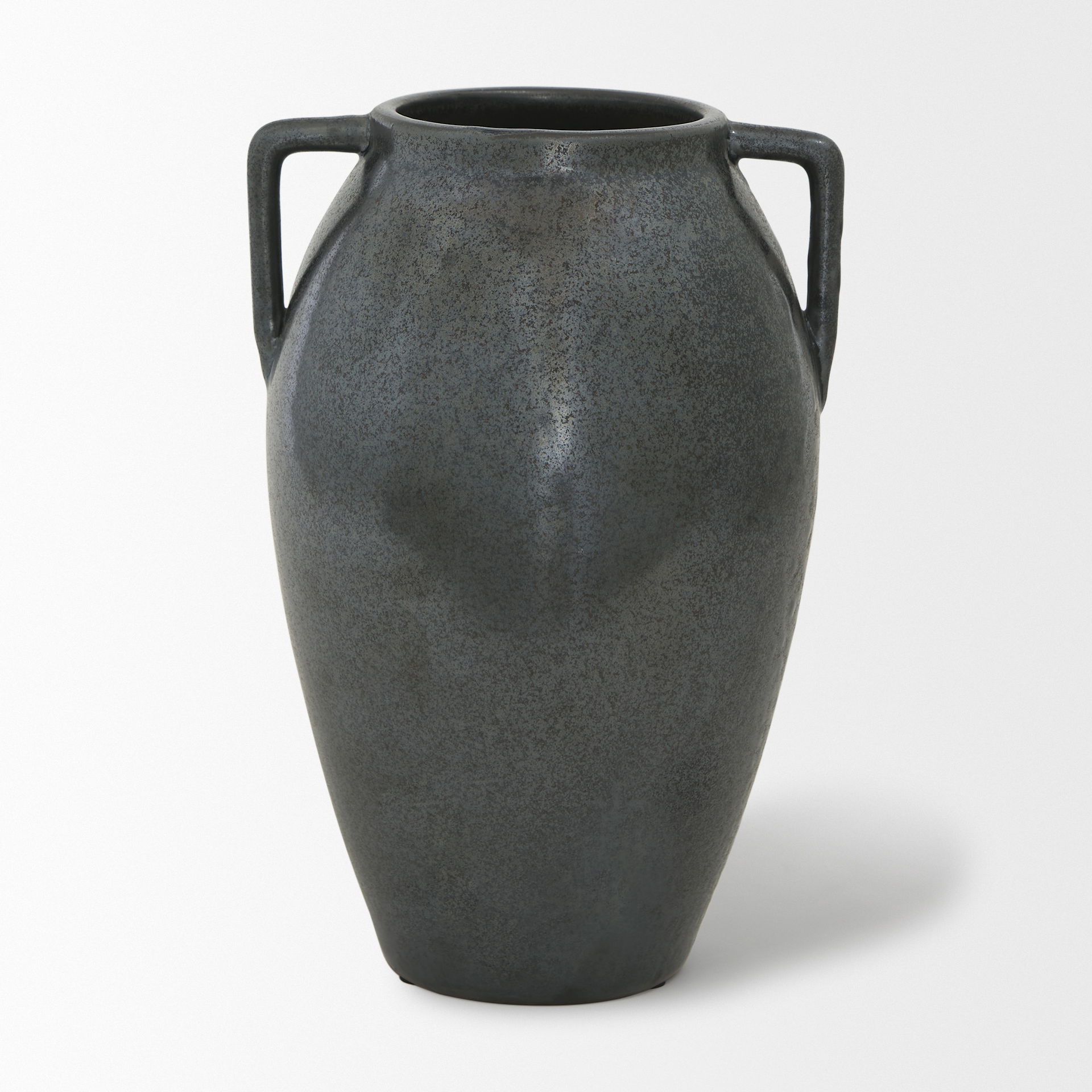 Kora Medium Dark Metallic Double Ear Vase large image 