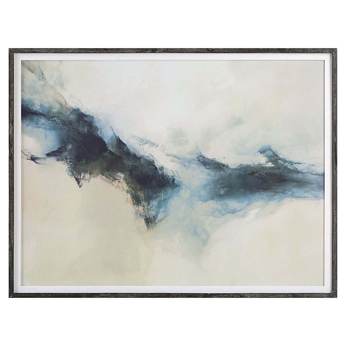 Terra Nova Abstract Framed Print, by Uttermost, 4'3.75" width x 3'3.75" height x 2" depth View 1