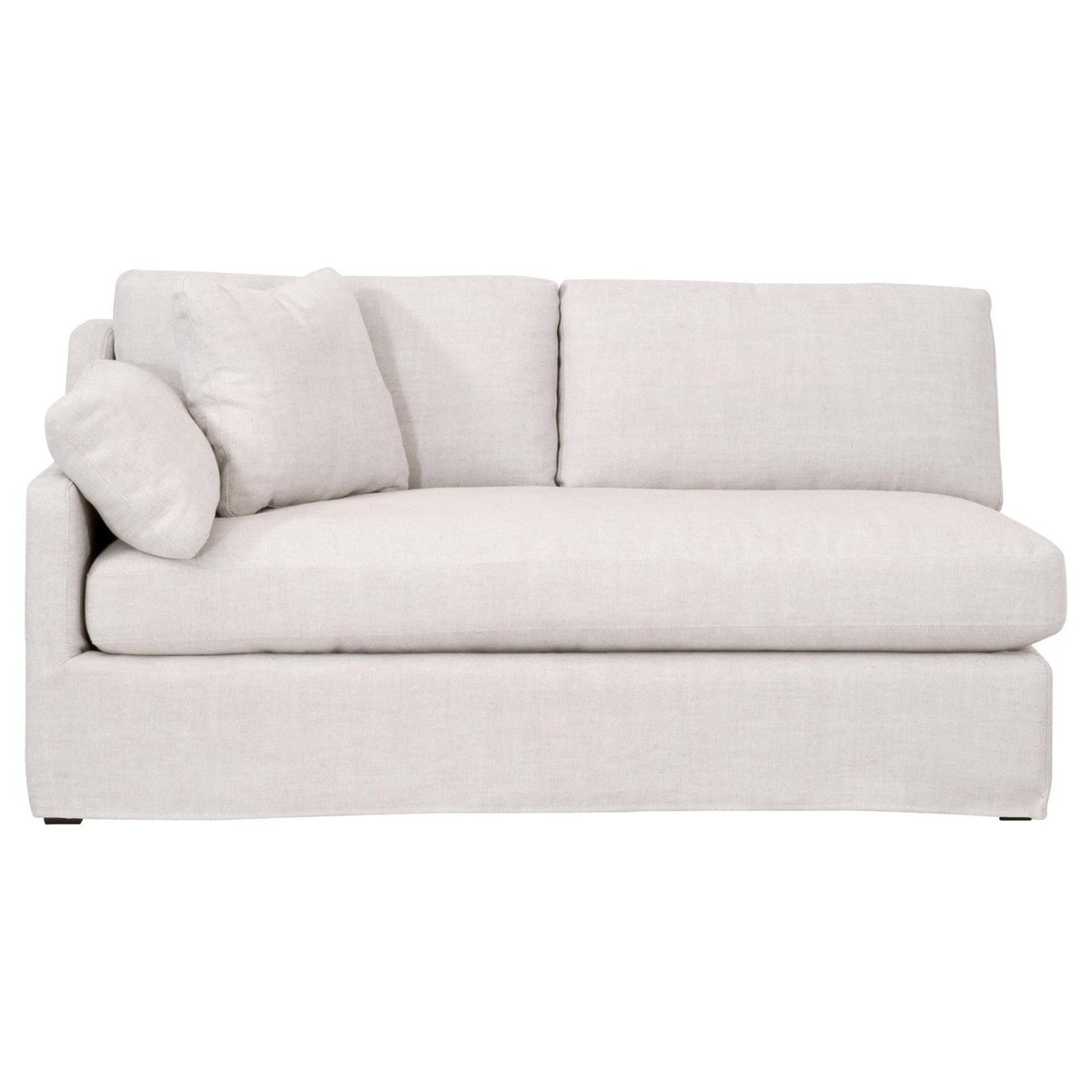 Lena Modular Slipcover 2-Seat Left Slope Arm Sofa, Seating by Essentials for Living, 70" width x 34" height x 39.5" depth View 1