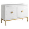 Aiken White 2 Door Cabinet thumbnail 3