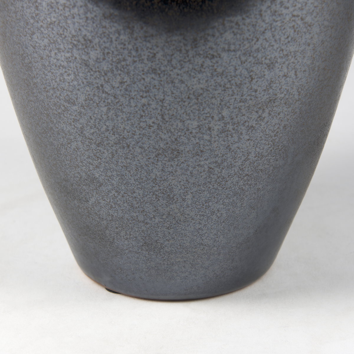 Kora Medium Dark Metallic Double Ear Vase, by Mercana, 7.48" length x 7.48" width x 11.22" height View 10