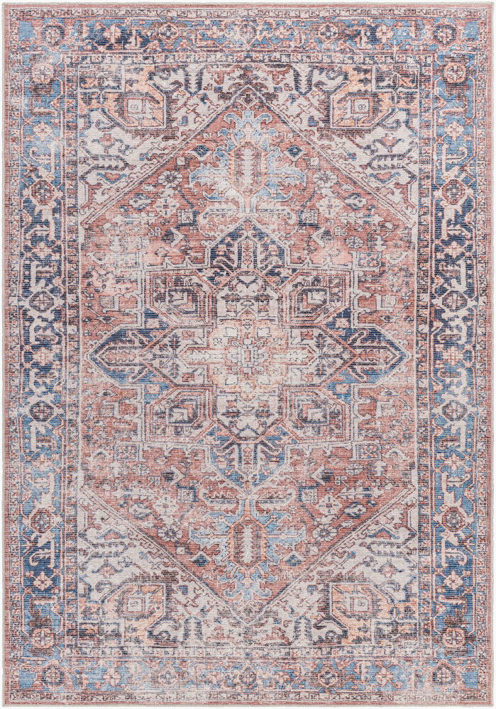 Colin Machine Woven Rug, by Surya, 7'2.61" length x 5'2.99" width