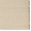 Bandera Handmade Solid Cream/Beige Area Rug (8'X10') thumbnail 3