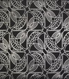 Cartouche Black & Silver Wallpaper, by York Wall, 32'9.6" length x 1'8.8" width x 0.02" depth thumbnail