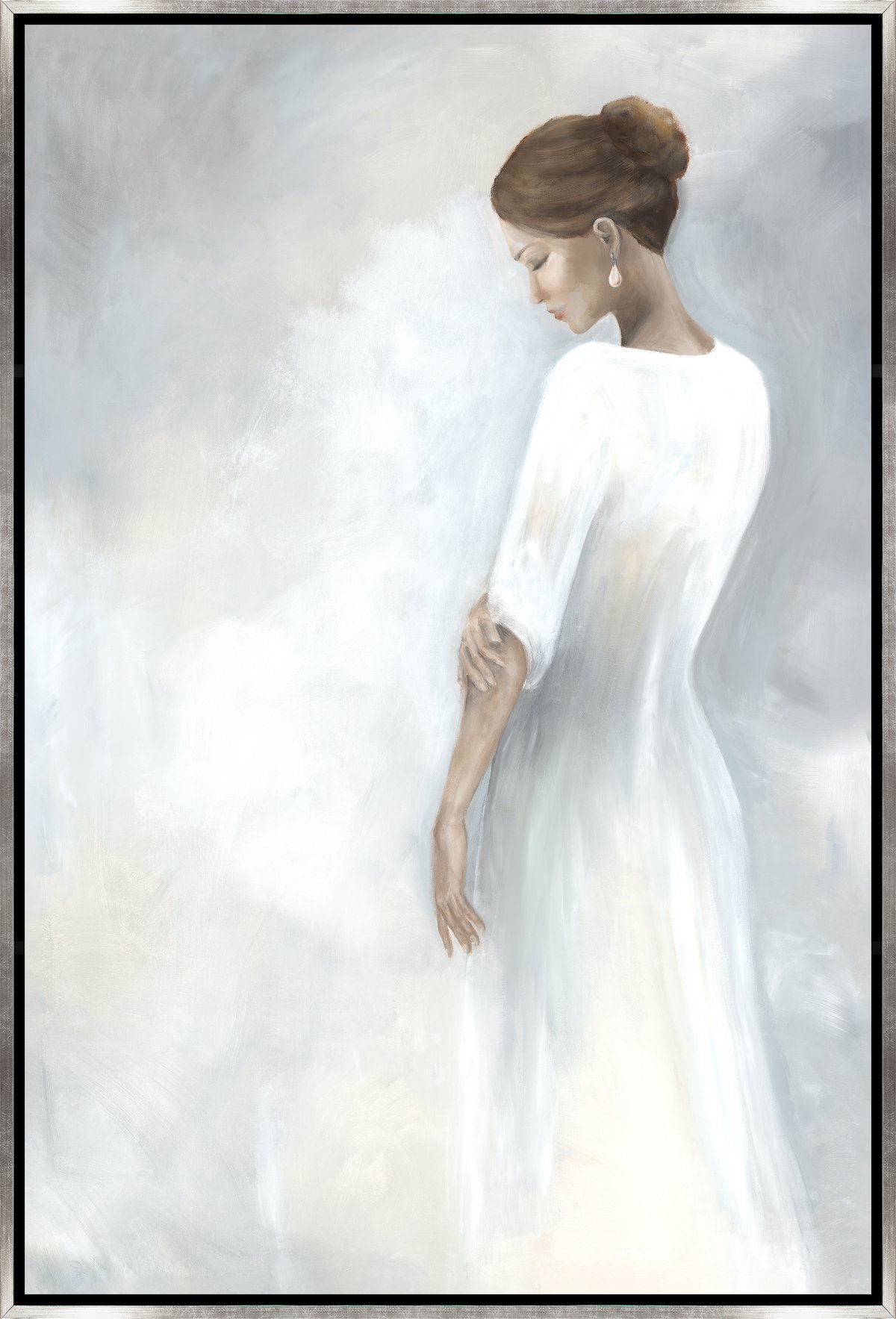 25.5 x 37.5 White Gown, Art by Leftbank Art, 25.5" width x 37.5" height View 1