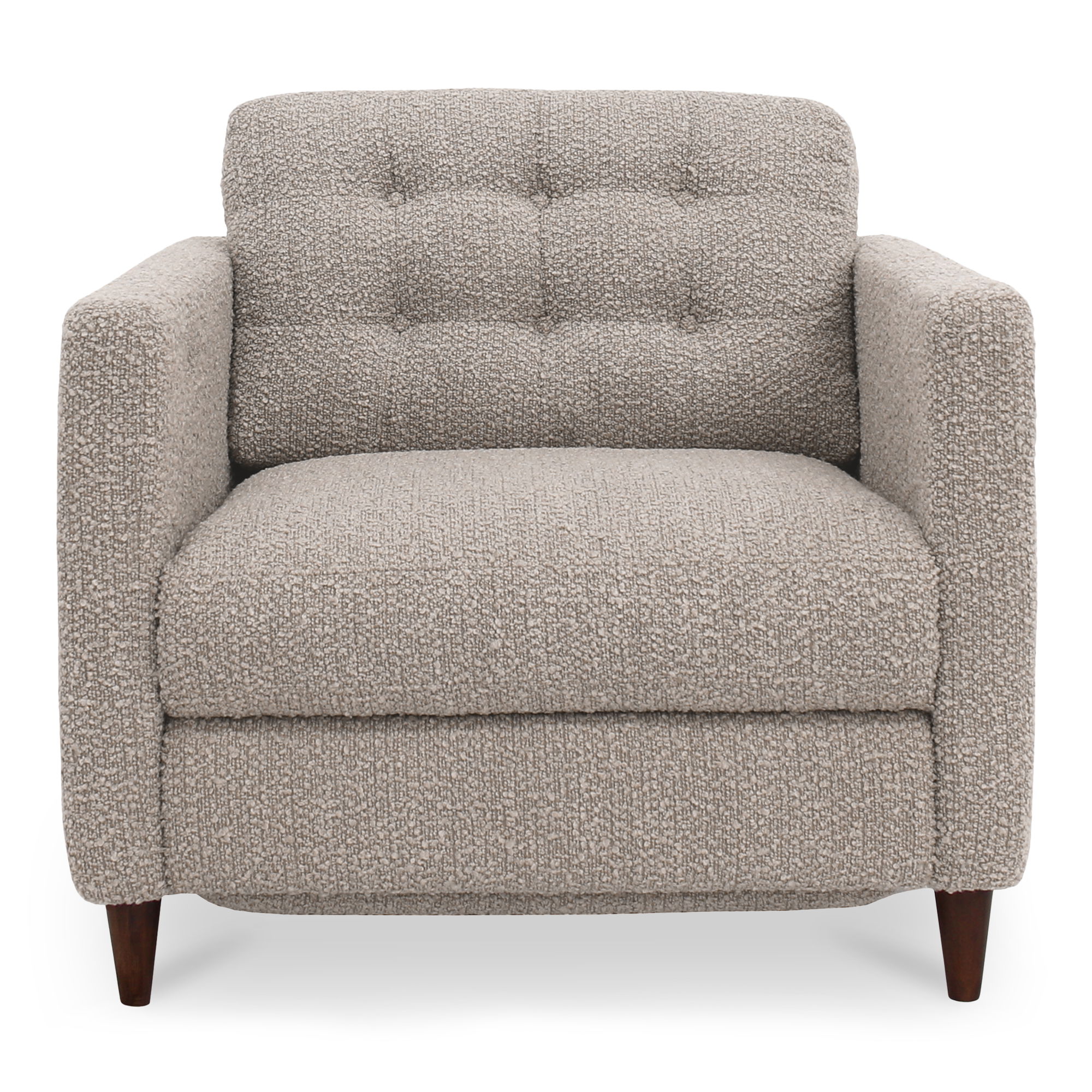 Bridgers Power Recliner Chair Warm Grey large image 