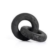 Online Designer Living Room Reclaimed Wood Knot, Black