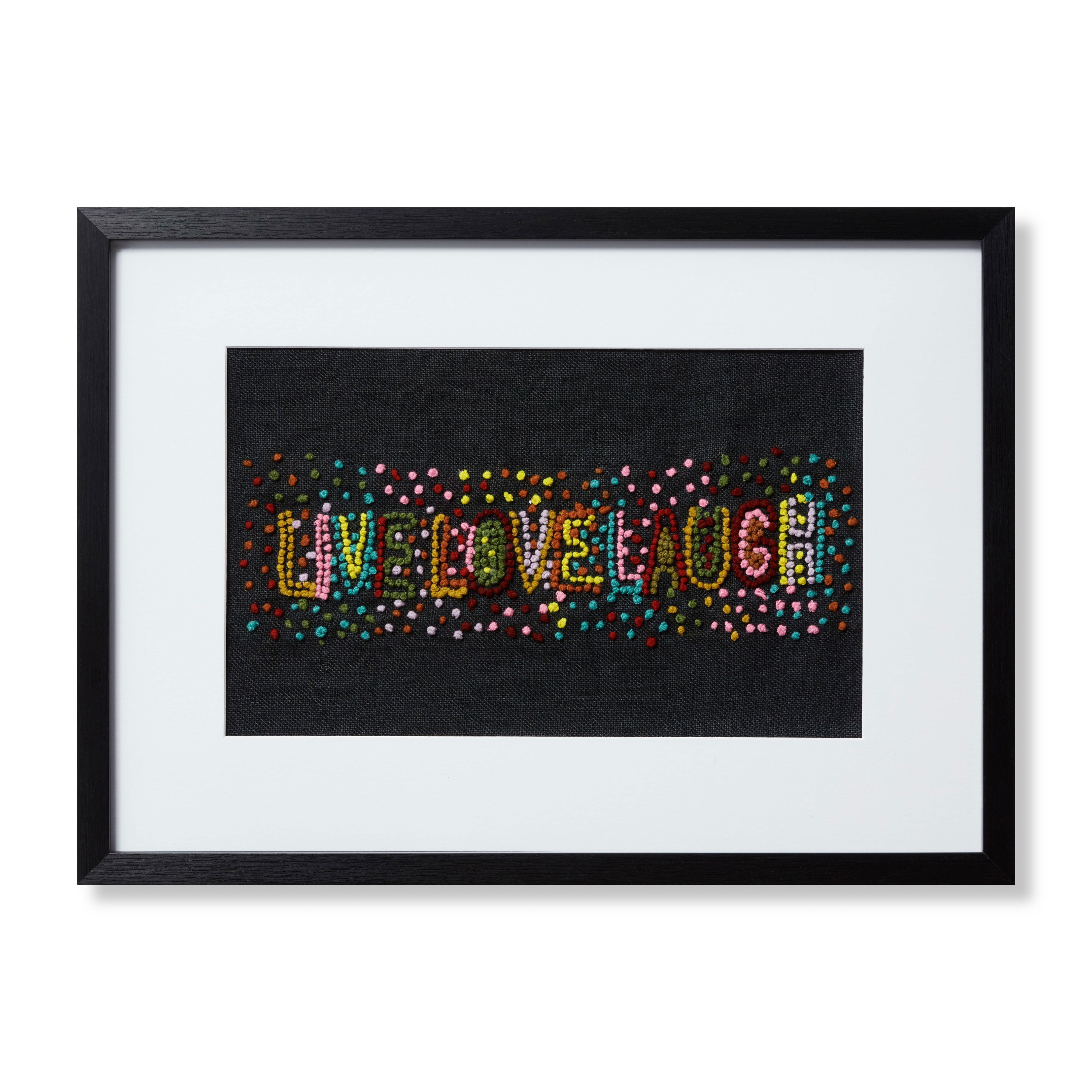 Loloi Live, Love, Laugh Wall Art large image 