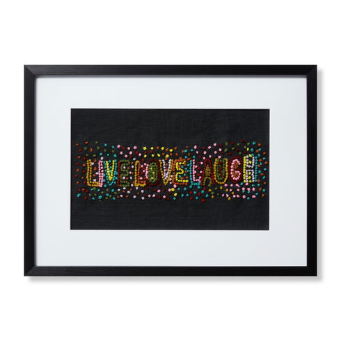 Loloi Live, Love, Laugh Wall Art