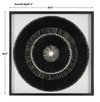 Sandara Black And Gold Shadow Box, Art by Uttermost, 39.37" width x 39.37" height x 2.5" depth thumbnail 3