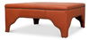 Streetman Cocktail Ottoman, Hermes Brown, Seating by Sarreid, 48" length x 48" width x 18" height thumbnail 3
