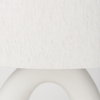 Tao 20.0L x 20.0W x 33.0H Cream Base with White Shade Table Lamp, by Mercana, 18" length x 18" width x 31.3" height thumbnail 8