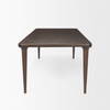 Suvan 84'L x 42'W Rectangular Dining Table | Modern | Med-Dark Brown Wood | Seats 8, by Mercana, 84" length x 42" width x 30" height thumbnail 5