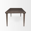 Suvan 84'L x 42'W Rectangular Dining Table | Modern | Med-Dark Brown Wood | Seats 8, by Mercana, 84" length x 42" width x 30" height thumbnail 5