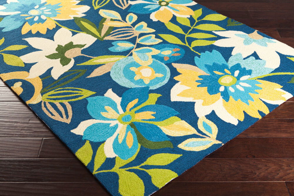 Rain Handmade Rug, by Surya, 1'6" length x 1'6" width