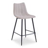 Alibi Bar Stool Beige-set Of Two, Counter & Bar Stool by Moe's Home, 17.7" width x 40.9" height x 20" depth thumbnail 2