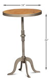 Carolina Leaf Table, by Sarreid, 1'2" length x 1'2" width x 2' height thumbnail 9