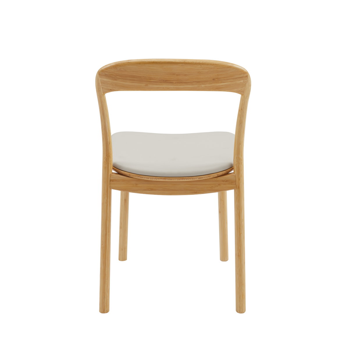 Hanna Dining Chair Leather Seat, Wheat (Set of 2), by Greenington, 18" length x 21.5" width x 30.75" height View 7