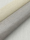 Shimmering Linen Ivory Wallpaper, by York Wall, 33' length x 1'8.9" width x 0.02" depth thumbnail 3