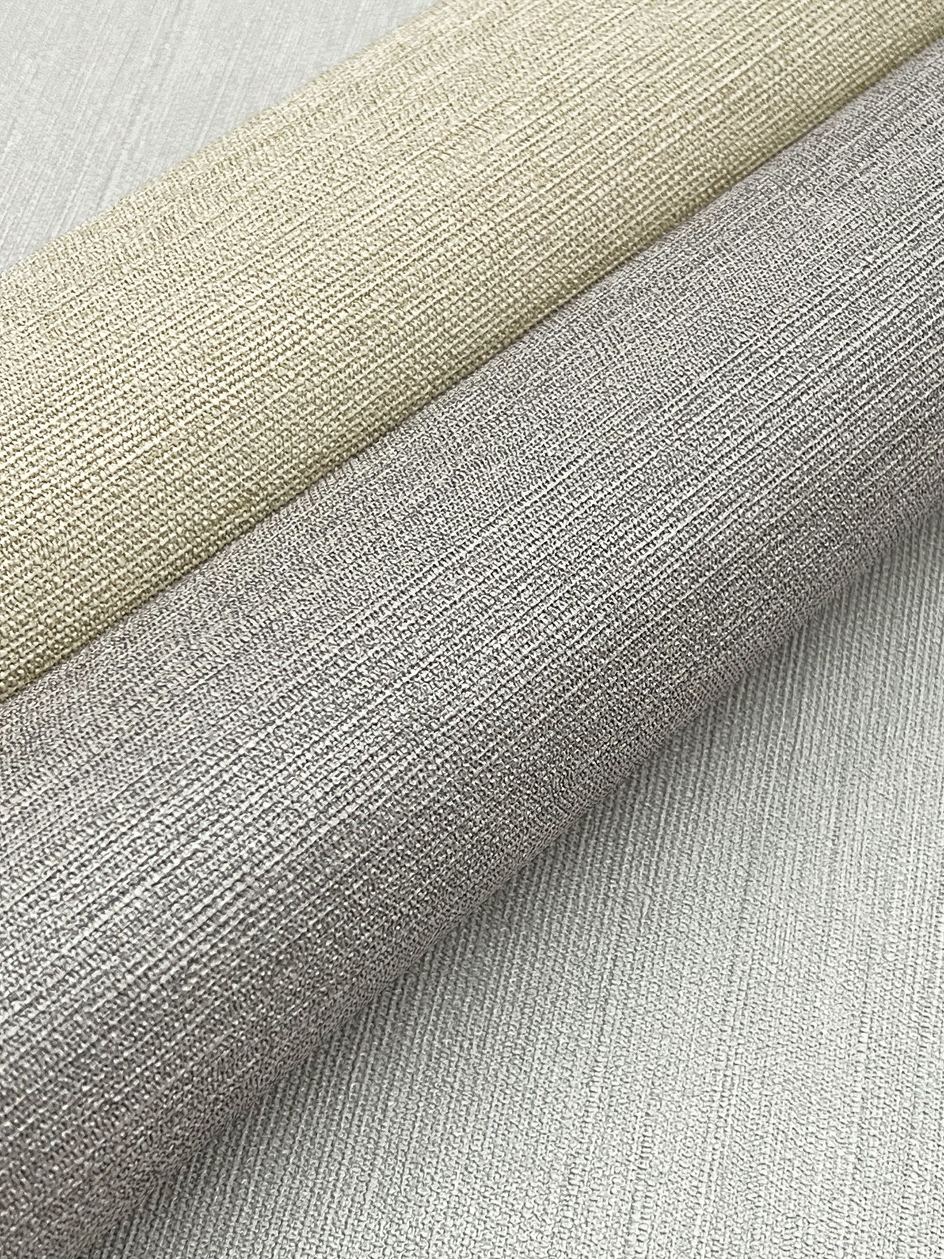 Shimmering Linen Ivory Wallpaper large image 