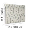 Graceful Geo Beige & Silver Wallpaper thumbnail 4