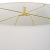 Wrenley Ridged White Table Lamp thumbnail 6