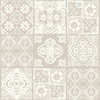 Marrakesh Tile Tan Peel & Stick Wallpaper, by York Wall, 16'6" length x 1'8.5" width x 0.02" depth thumbnail