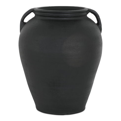 Jovi Vase Black Terracotta