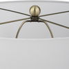 Graphite Ribbed Table Lamp thumbnail 5