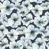 Hawthorn Blossom Navy Peel & Stick Wallpaper, by York Wall, 18'10.8" length x 1'6" width x 0.02" depth thumbnail