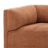 Magda Sofa Terracotta, Sofas & Sectional by Dovetail, 113.5" width x 29.43" height x 40.5" depth thumbnail 6