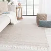 Jaipur Living Adria Indoor/ Outdoor Solid Cream/ Gray Area Rug 9'X12' thumbnail 3