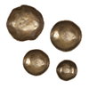 Lucky Coins Brass Wall Bowls Set/4, Art by Uttermost, 11" width x 11" height x 2.5" depth thumbnail 1