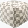 Preethi Pouf, Ottoman by Surya, 18" width x 18" height thumbnail
