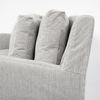 Denly II 92.5 X 38.25 X 34.5 Frost Gray Slipcover Three Seater Sofa thumbnail 10
