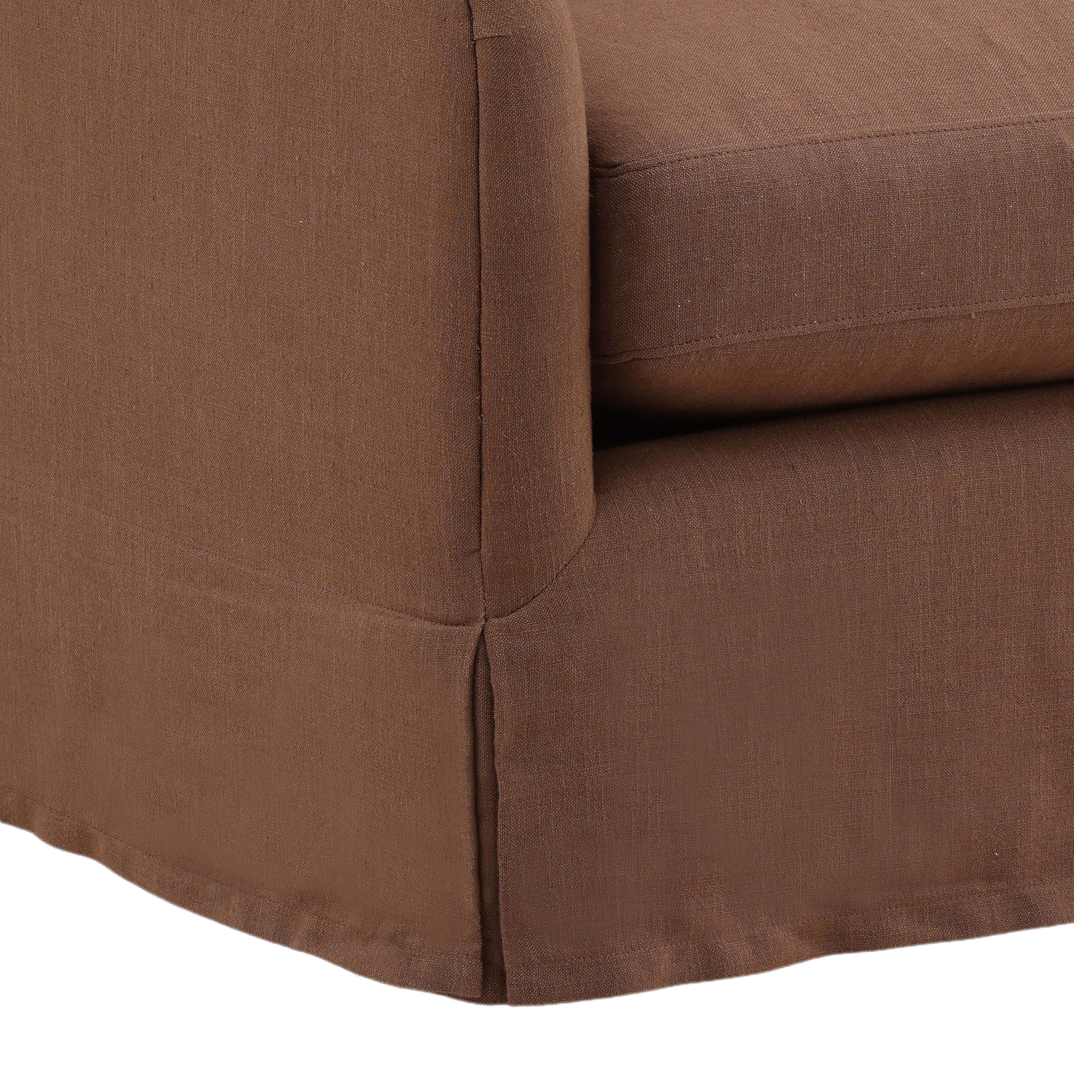 Laura Swivel Chair Coffee large image 