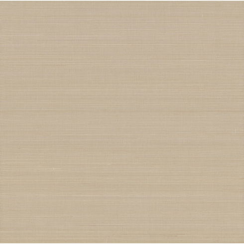 Abaca Weave Beige Wallpaper