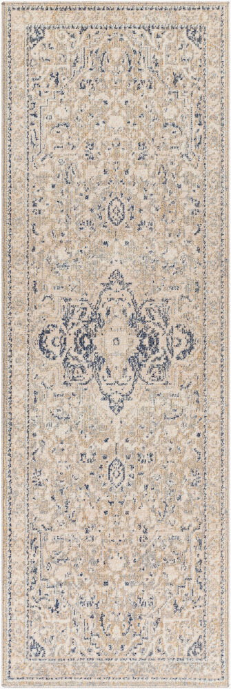 Amore Machine Woven Rug, by Surya, 7'10.49" length x 2'7.5" width