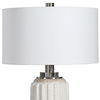 Azariah White Crackle Table Lamp thumbnail 7