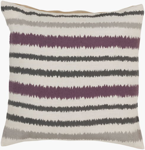 Ikat Stripe Accent Pillow
